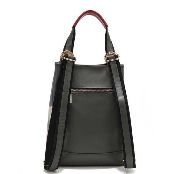 NICOLE LEE MULTIFUNCTIONAL BUCKET BAG BACKPACK - Picture 2 of 6